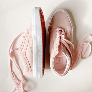 New Vans Pink Suede Vans Size 5